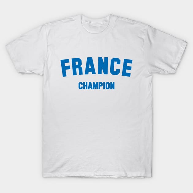 FRANCE 2018 T-Shirt by eyesblau